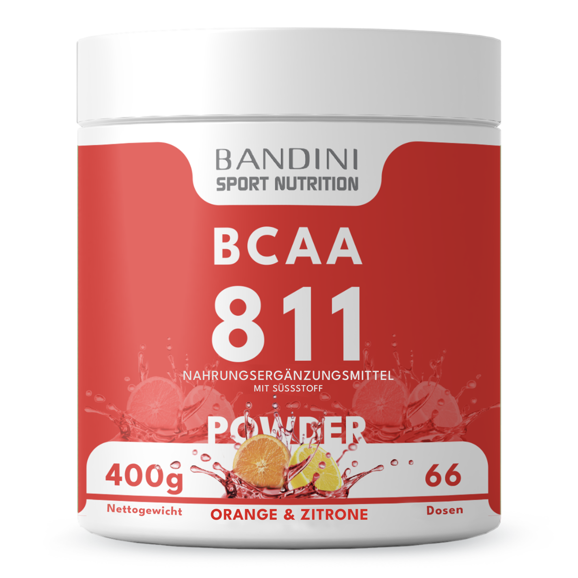 BCAA 8:1:1 - Verzweigtkettige Aminosäuren Pulver 400g