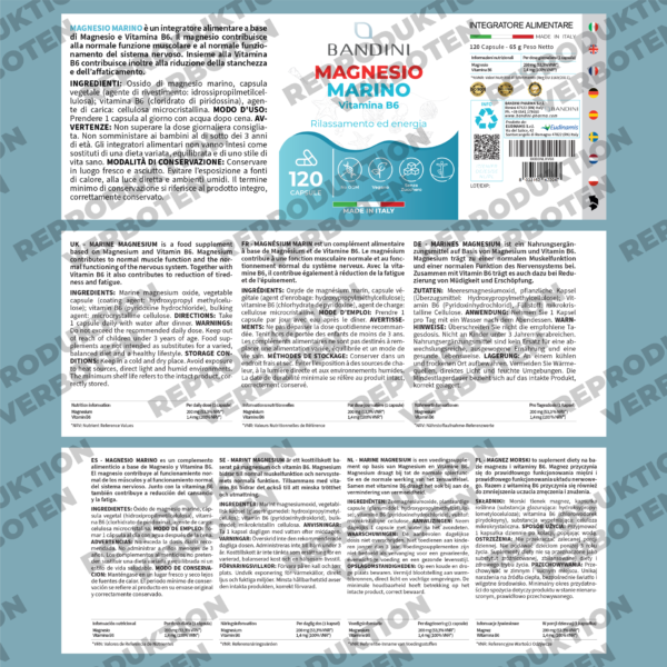 Marines Magnesium 120 Kapseln.PT04