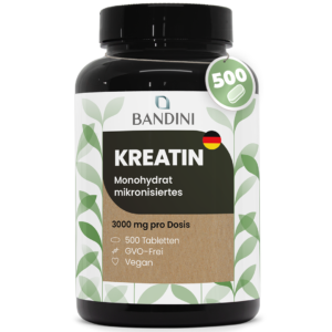 Kreatin-Monohydrat Bluten 500 Tabletten