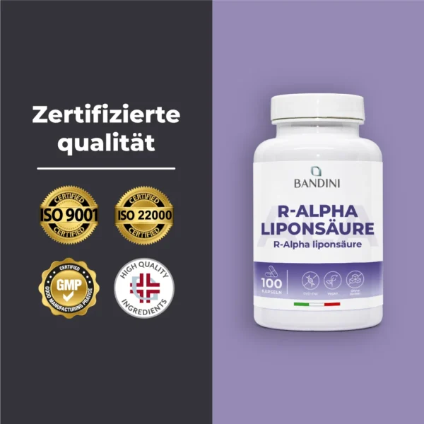 Alpha-Liponsäure-Nahrungsergänzungsmittel