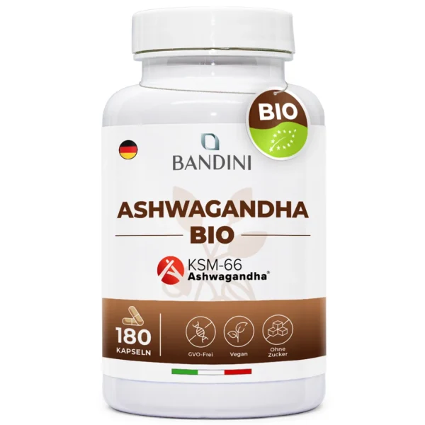 Bio-Ashwagandha-Nahrungsergänzungsmittel