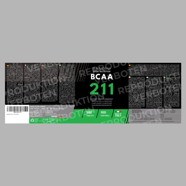 BCAA 2 1 1-Nahrungsergänzungsmittel