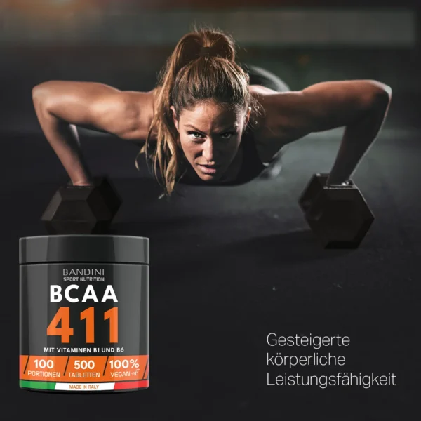 BCAA 4 1 1 500-Nahrungsergänzungsmittel