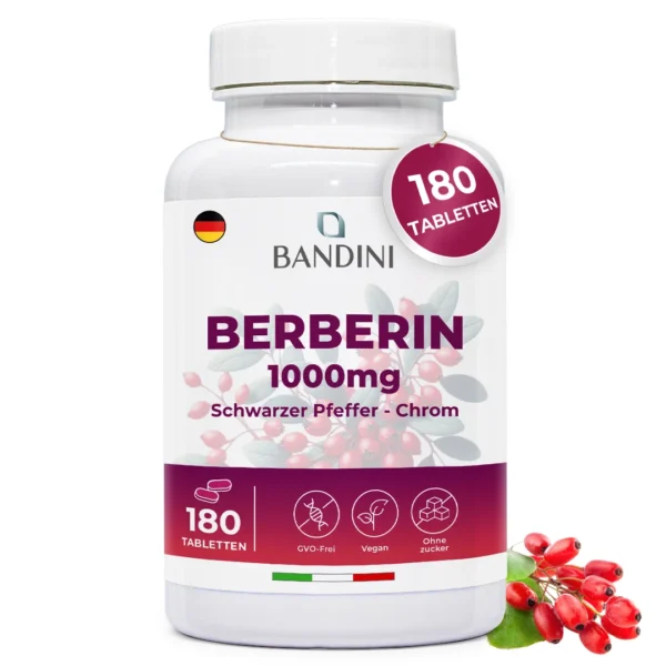 Berberin-Nahrungsergänzungsmittel