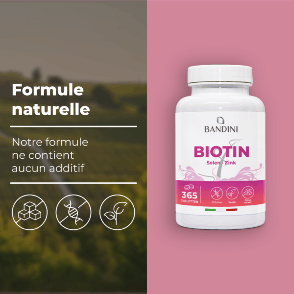 Biotin-Nahrungsergänzungsmittel