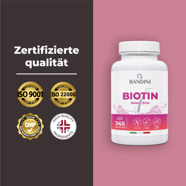 Biotin-Nahrungsergänzungsmittel