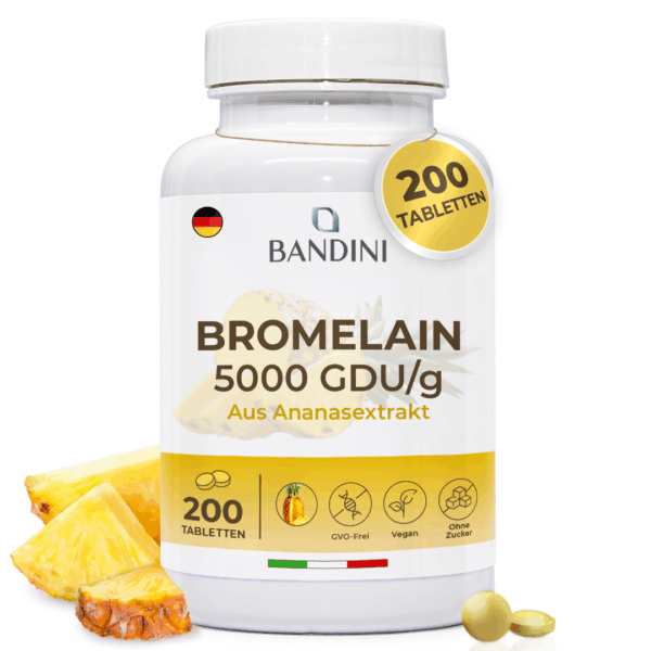 Bromelain 5000 GDU-Nahrungsergänzungsmittel