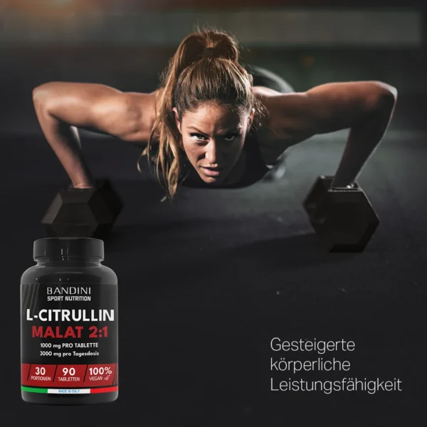 Citrullinmalat-Nahrungsergänzungsmittel