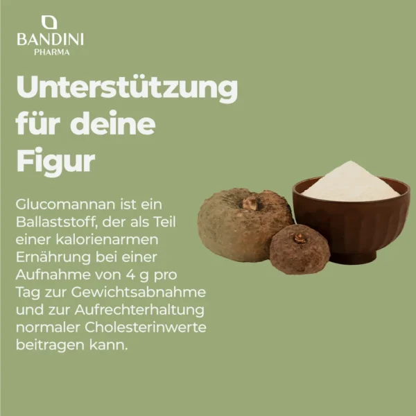 Glucomannan - 240 Kapseln – Bild 3