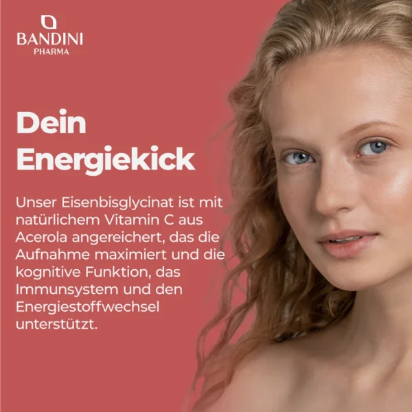 Eisenbisglycinat - 180 Kapseln – Bild 3