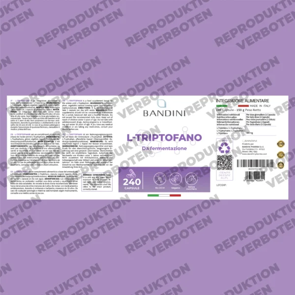 L Tryptophan - 240 Kapseln – Bild 5