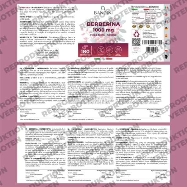 Berberin - 180 Tabletten – Bild 5