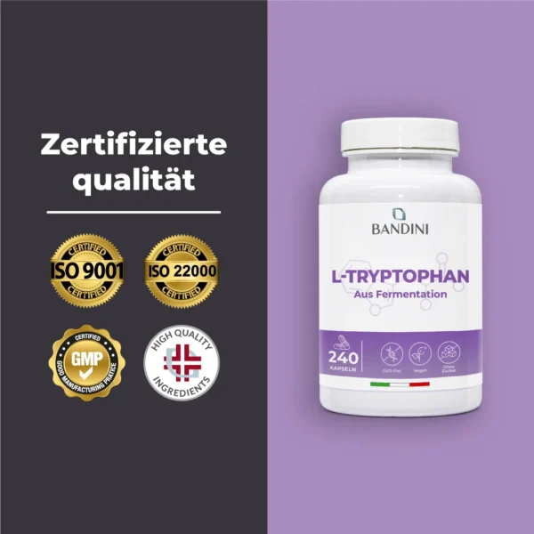 L Tryptophan - 240 Kapseln – Bild 6