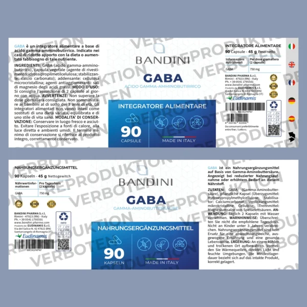 GABA Gamma-Aminobuttersäure - 90 Kapseln – Bild 5