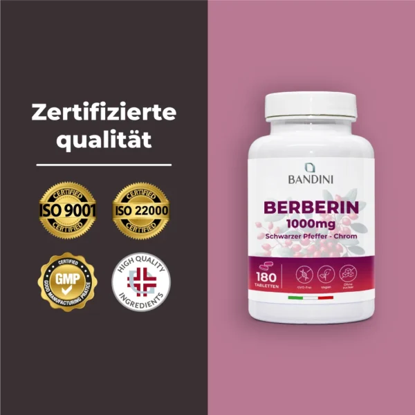 Berberin - 180 Tabletten – Bild 6