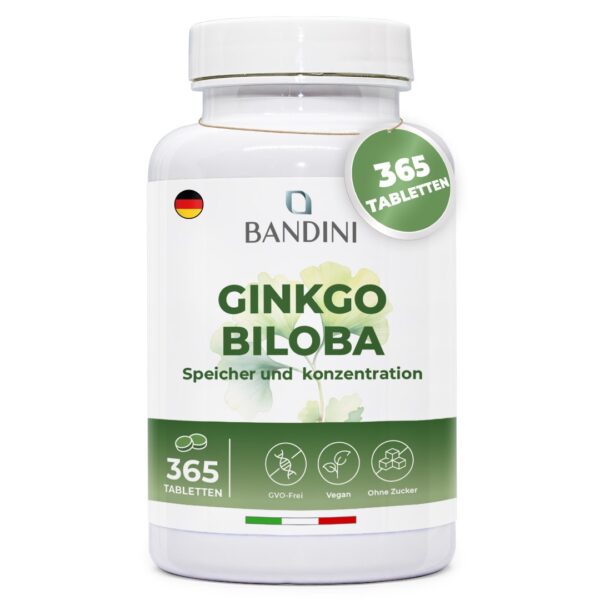 Ginkgo Biloba – 365 Tabletten
