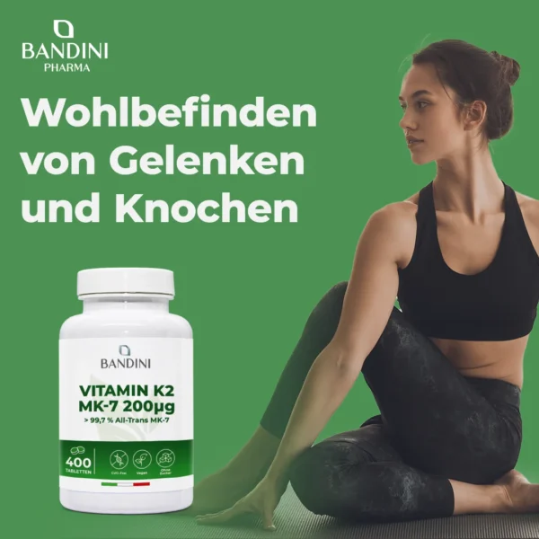Suplement diety z witaminą K2 MK7