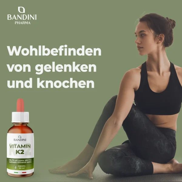 K2 MK7-Tropfen-Nahrungsergänzungsmittel