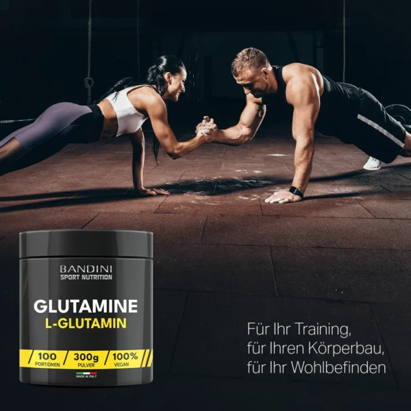 Glutamin-Pulver-Nahrungsergänzungsmittel