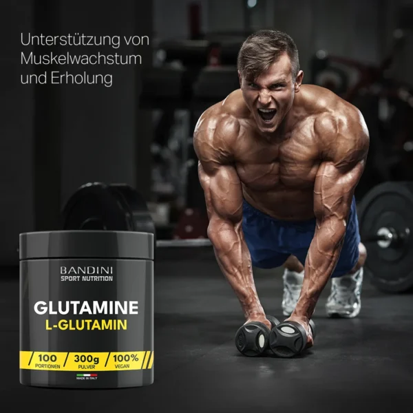 Glutamin-Pulver-Nahrungsergänzungsmittel