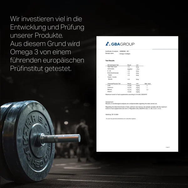 Omega-3-Nahrungsergänzungsmittel