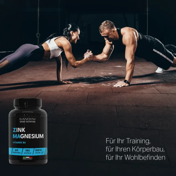 ZMA Zink Magnesium-Nahrungsergänzungsmittel