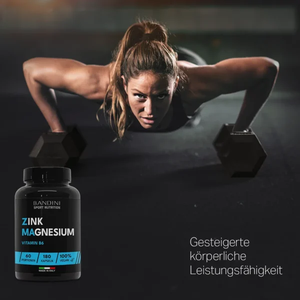 ZMA Zink Magnesium-Nahrungsergänzungsmittel