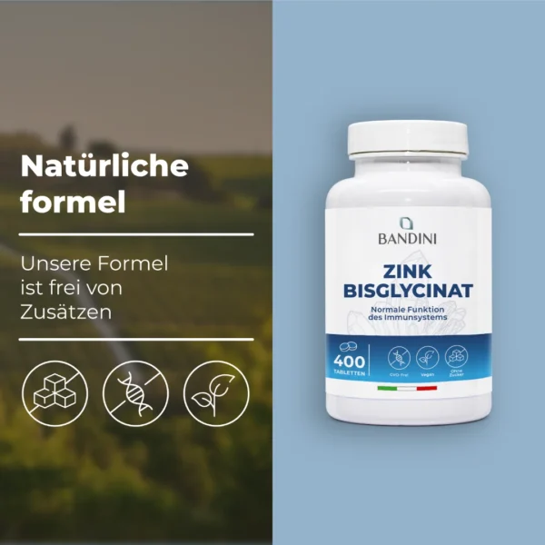 Zink-Bisglycinat-Nahrungsergänzungsmittel