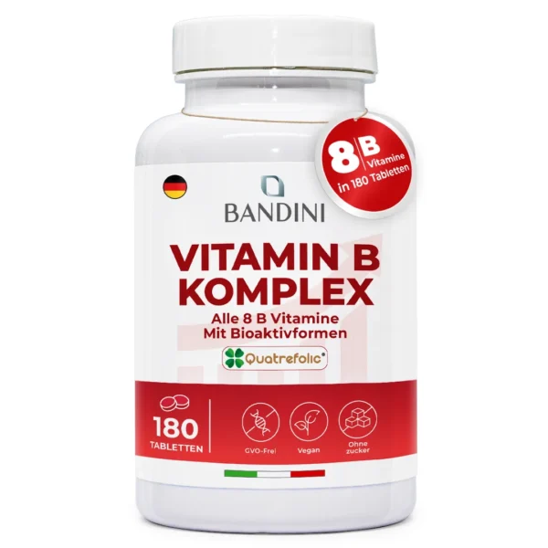 Vitamin B Komplex – 180 Tabletten