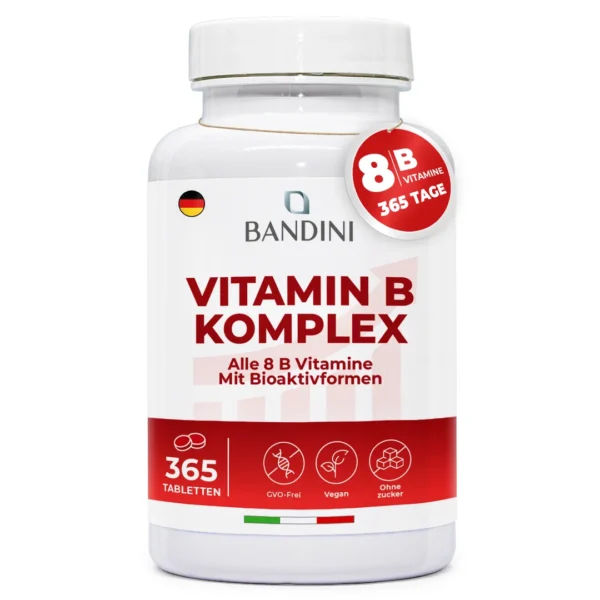 Vitamin B-Komplex – 365 Tabletten