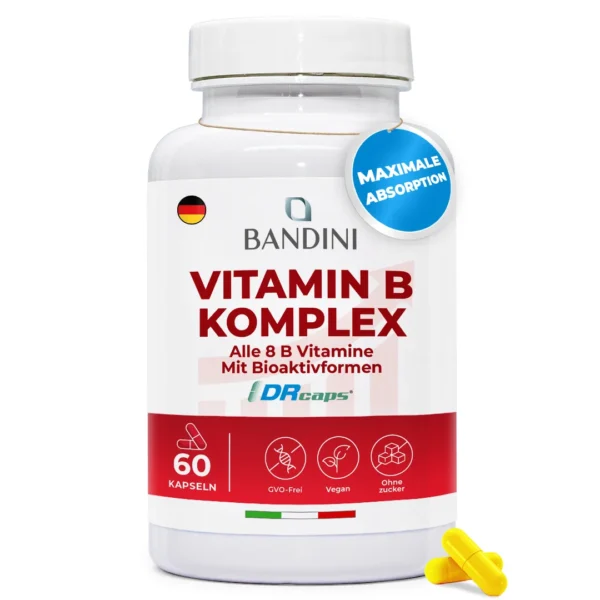 Vitamin B-Komplex – 60 Kapseln