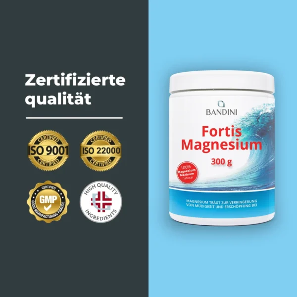 Fortis Magnesium-Nahrungsergänzungsmittel