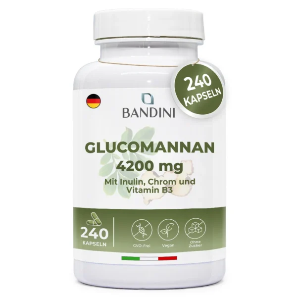 Glucomannan-Nahrungsergänzungsmittel