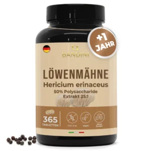Löwenmähne-Nahrungsergänzungsmittel