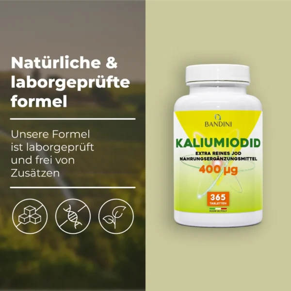 Kaliumiodid-Nahrungsergänzungsmittel