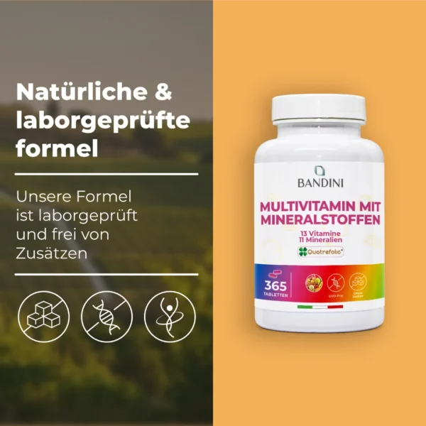 Multivitamin-Nahrungsergänzungsmittel