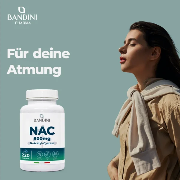 NAC N-Acetylcystein-Nahrungsergänzungsmittel