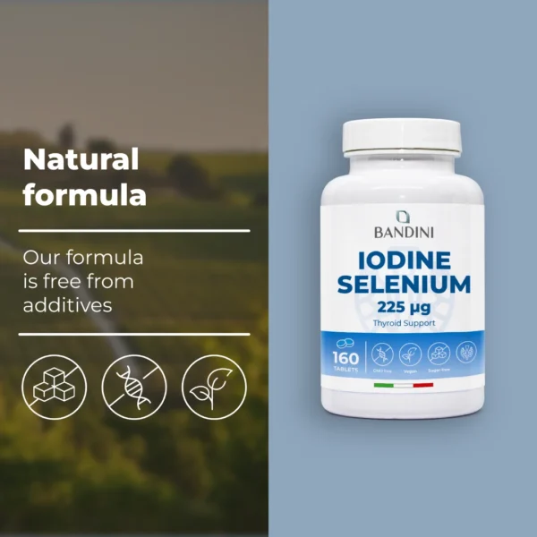 Iode Selenium 225 mcg 160 compresse