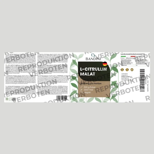 Citrullin Malat (Blüten) - 500g