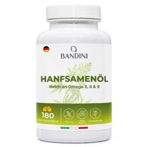 Hanföl 180 Weichkapseln