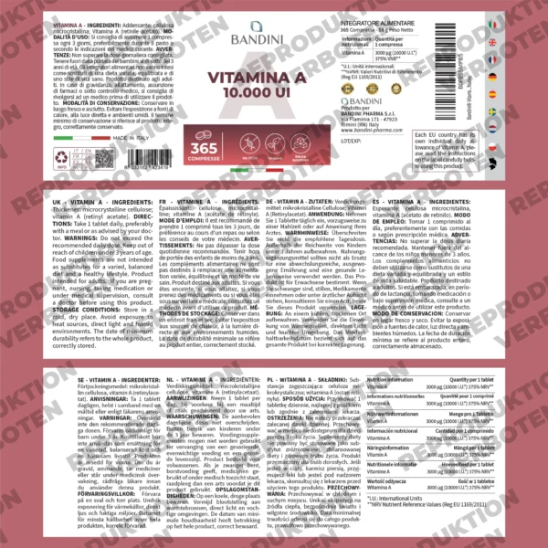 Vitamin-A-Ergänzungsmittel