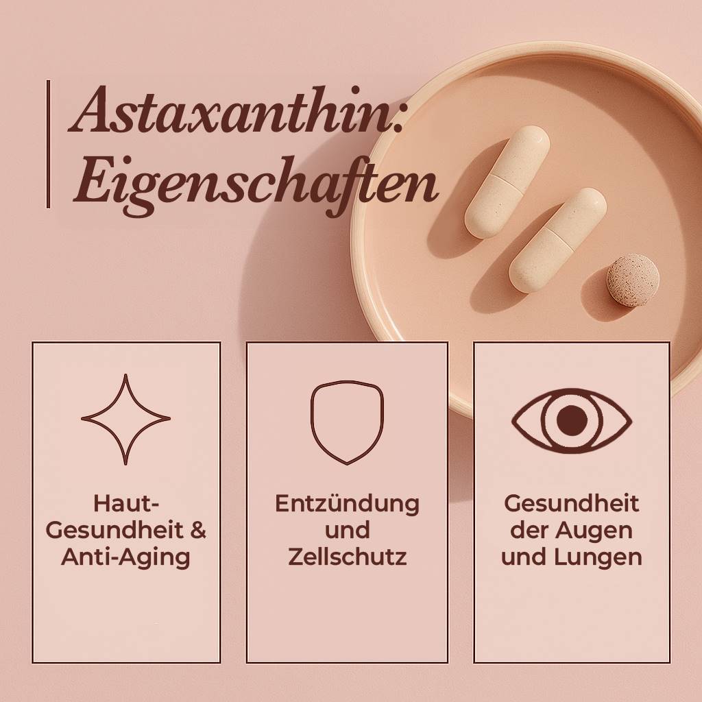 Astaxanthin Eigenschaften