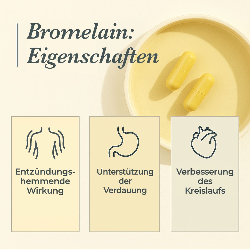 Bromelain Eigenschaften