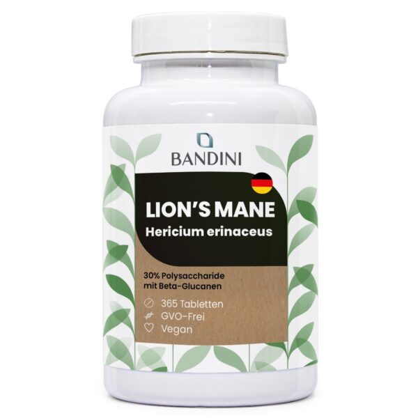 Löwenmähne (Blüten) – 365 Tabletten