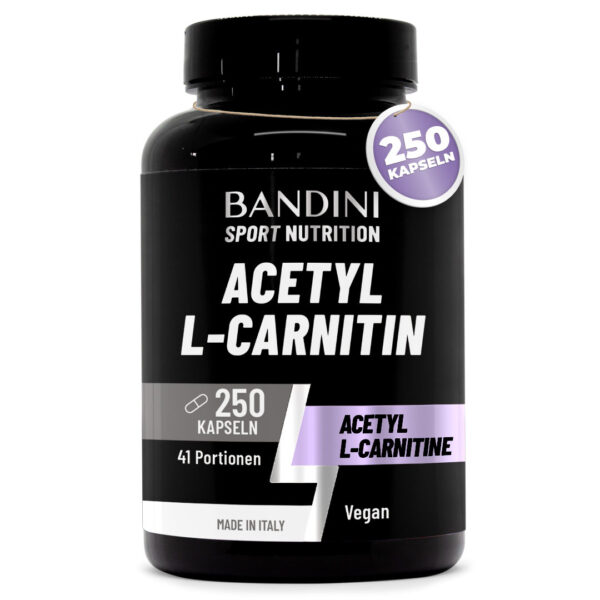 Acetyl-L-Carnitin – 250 Kapseln