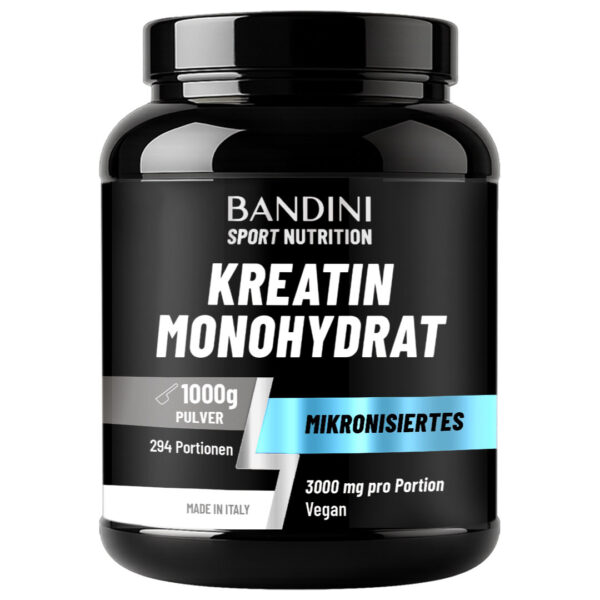 Kreatin Monohydrat mikronisiert – 1 kg Pulver