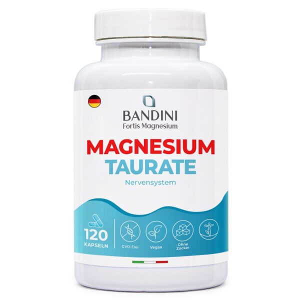 Magnesiumtaurat – 120 Kapseln