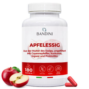 Apfelessig 180 Kapseln BANDINI main
