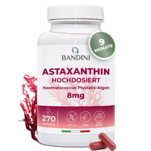 Astaxanthin 8mg 270 Kapseln BANDINI main