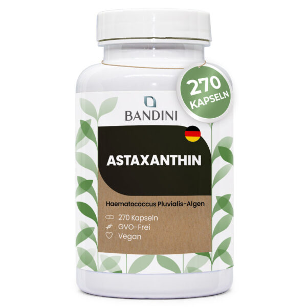 Astaxanthin (Blüten) – 270 Kapseln
